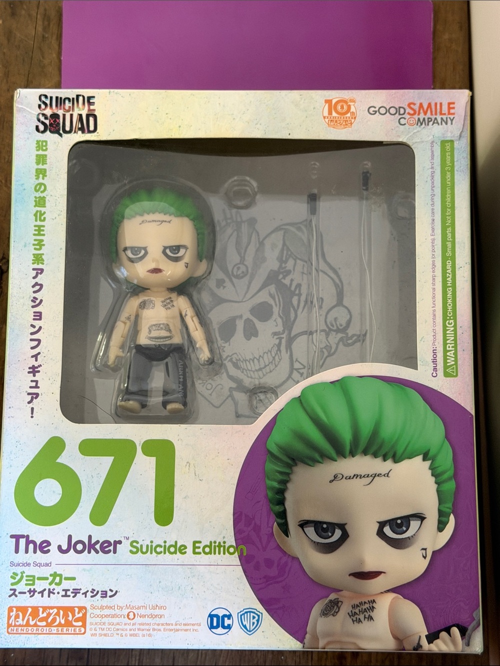 Nendoroid 671 The Joker Suicide Edition - Good Smile Company Suicide Squad